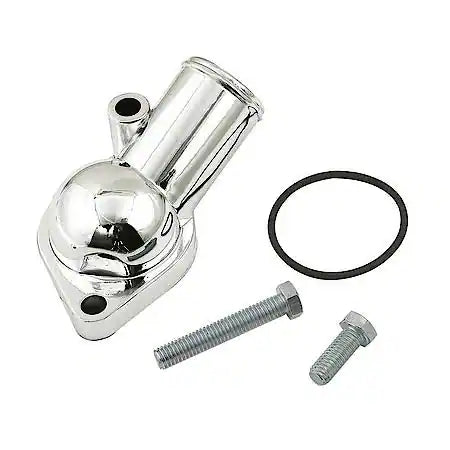 Mr. Gasket Precision Chrome Water Neck with O-Ring Style Seal - Part#2661