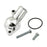 Mr. Gasket Precision Chrome Water Neck with O-Ring Style Seal - Part#2661