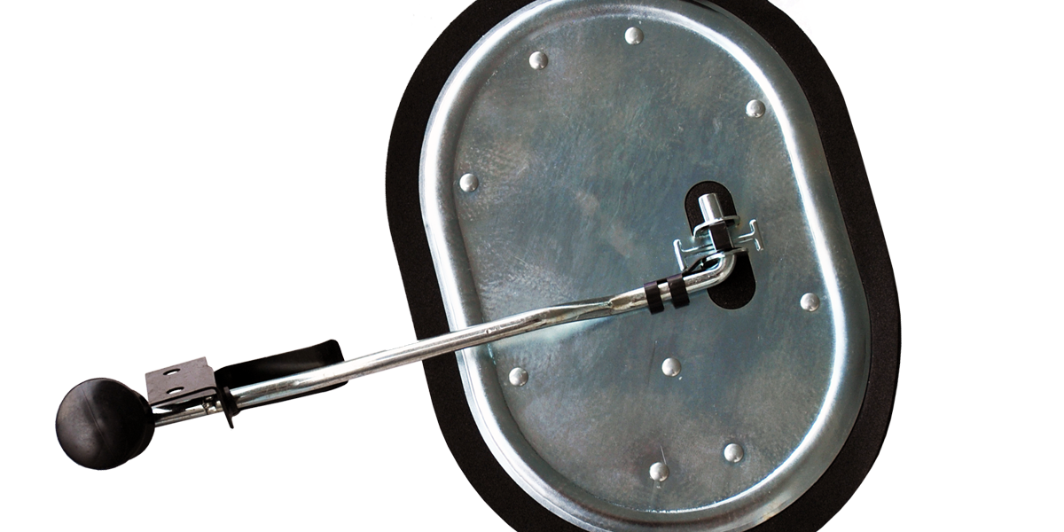 Kick Panel Vent Door Assembly - RH - 67-72 - Part#0849-236