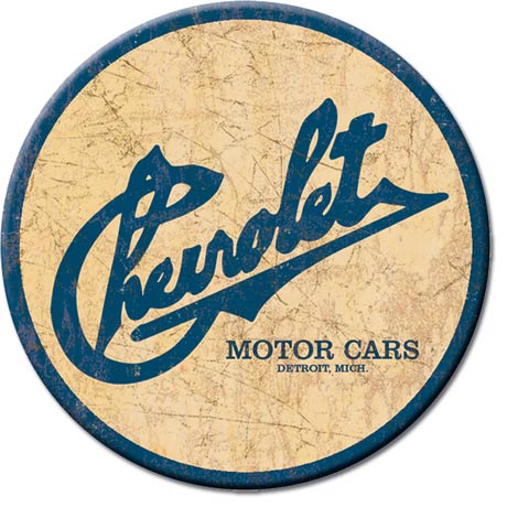 Metal Sign - Chevrolet Motor Cars