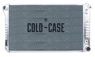 Cold Case Aluminum 21" Radiator & 12" Fan Kit - 77-87
