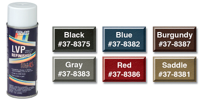 colorbond lvp 37-8382 chevy blue vinyl spray paint
