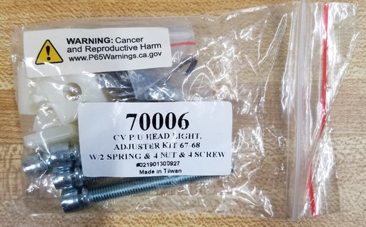Headlight Adjuster Kit - 67-68