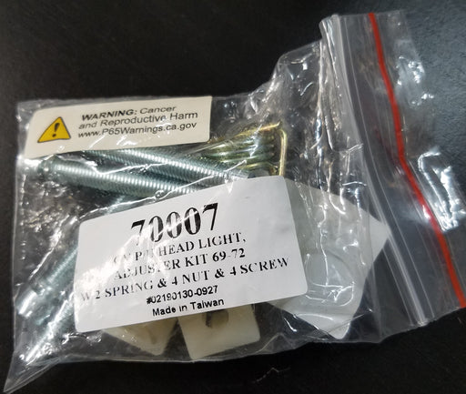 Headlight Adjuster Kit - 69-72