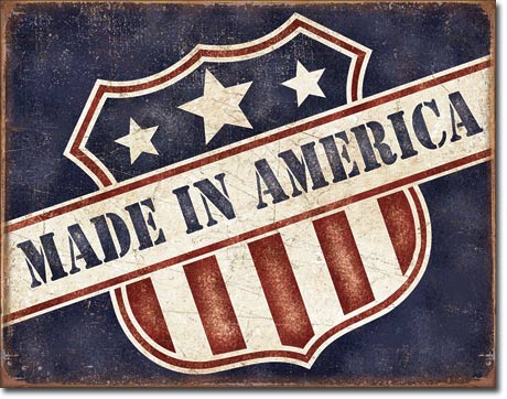 Metal Sign - Made in America